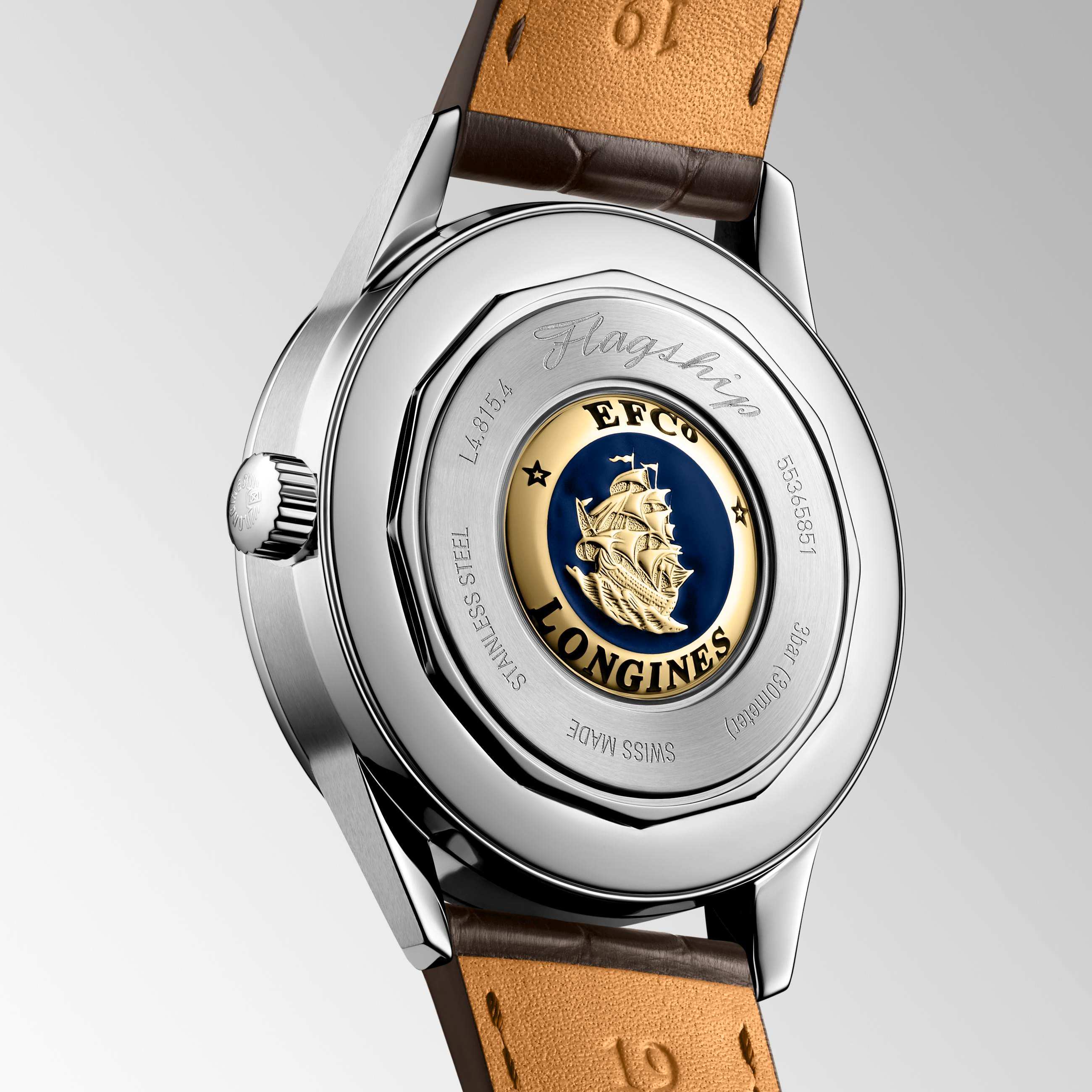 Longines Flagship heritage Automatic Moonphase 38 mm Stainless